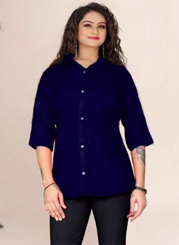 DGs Attire Regular Wear Wholesale Ladies Shirt Catalog